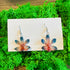 MINI DORITIS "PHALAENOPSIS" LIGHT BLUE earrings 